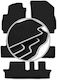 Carlux-Silber Autoteppiche Chevrolet Orlando I 7-Sitzer 2011-2015