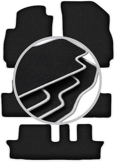 Carlux-Silber Autoteppiche Chevrolet Orlando I 7-Sitzer 2011-2015