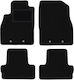 Black Velvet Floor Mats Chevrolet Volt Hatchback 2012-2017