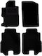 Black Velvet Floor Mats Honda Fr-v Minivan 2004-2009