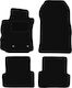 Black Velvet Floor Mats Renault Modus Minivan 2004-2012