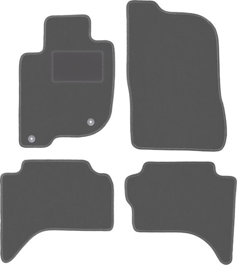 Graphite Car Mats Fiat Fullback Off-road 2015