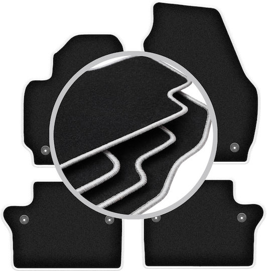 Carlux-silver Car Mats Volvo S80 Ii Sedan 2010-2017
