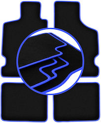 Carlux-blaue Autoteppiche Citroen Saxo Hatchback 1996-2003 Carlux-blaue Autoteppiche Citroen Saxo Hatchback 1996-2003