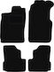 Black Velvet Floor Mats Saab 900 Ii Cabrio 1994-1995