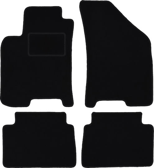 Covorașe de podea catifea neagră Chevrolet Lacetti Hatchback Sedan 2003-2012
