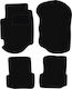 Black Velvet Floor Mats Ford Escort Mk7 Hatchback Station Wagon 1995-2002