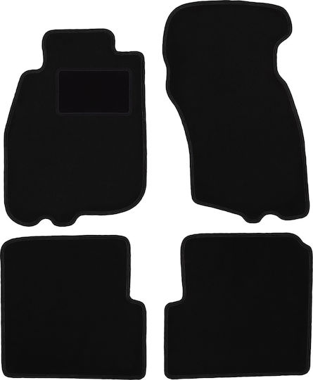 Black Velvet Floor Mats Volvo S40 I Sedan 1995-2004