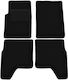 Black Velvet Car Mats Hyundai Galloper Off-road 1991-2003