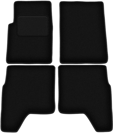Black Velvet Car Mats Hyundai Galloper Off-road 1991-2003