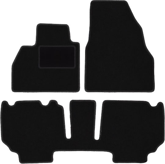 Black Velvet Floor Mats Mercedes Citan Kombivan 2012