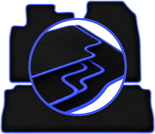 Carlux-blue Car Mats Chevrolet Captiva Suv 2006-2017