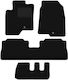Black Velvet Floor Mats Chevrolet Captiva 7-seater 2006-2017