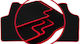 Carlux-red Car Mats Fiat Scudo Ii Van 2007-2016