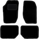 Black Velvet Car Mats Saab 900 Set Front and Back