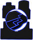 Carlux-blue Car Mats Mercedes Vaneo W414 Minivan 2001-2005