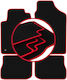 Carlux-red Car Mats Peugeot 605 Sedan 1989-1999