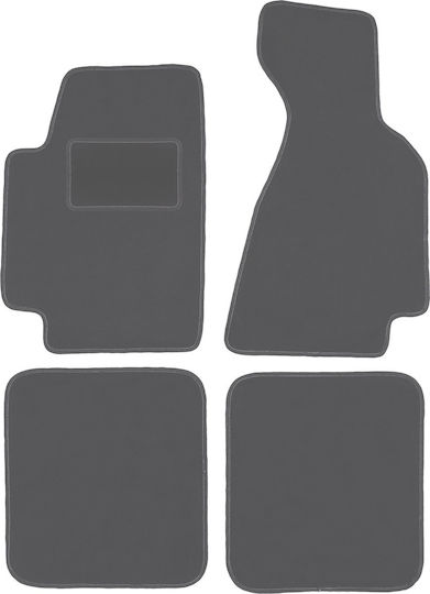 Graphite Car Floor Mats Audi 80 B5 Cabrio 1994-2000