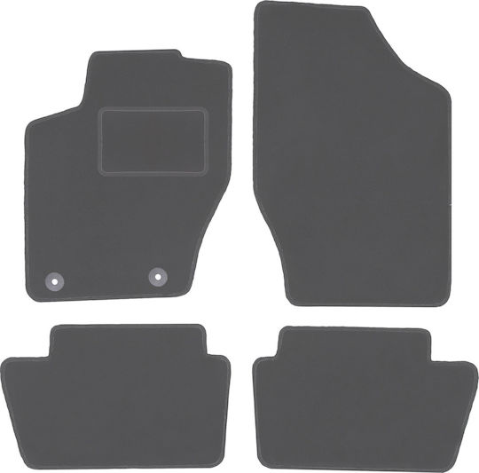 Graphite Car Mats Peugeot 307 Hatchback Estate Sw 2001-2009