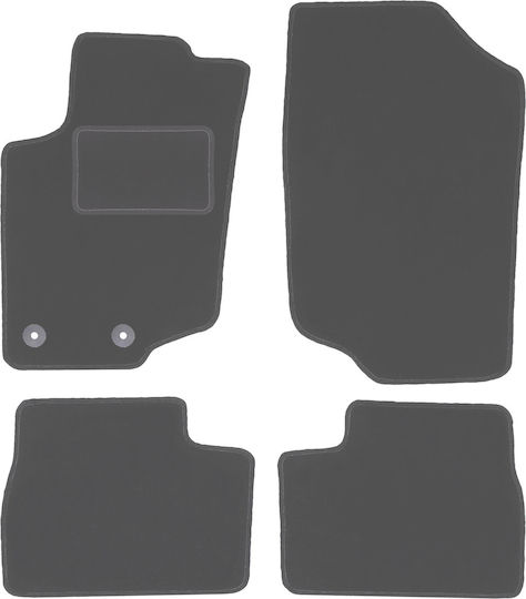 Graphite Car Mats Peugeot 207 Sw Station Wagon Hatchback 2006-2012