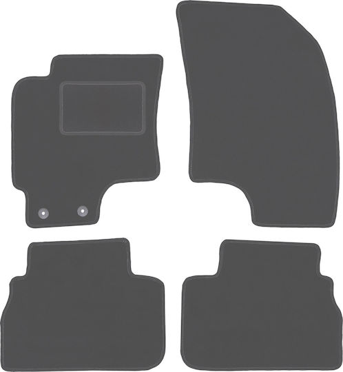 Graphite Car Mats Chevrolet Evanda Sedan 2006-2012