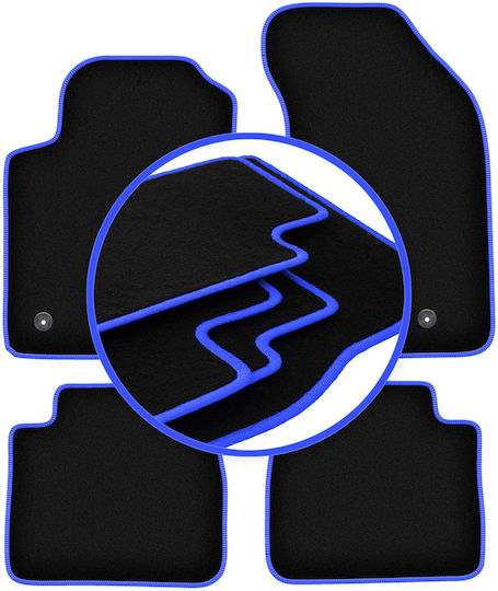Carlux-blaue Autoteppiche Lancia Delta III Hatchback 2008-2014