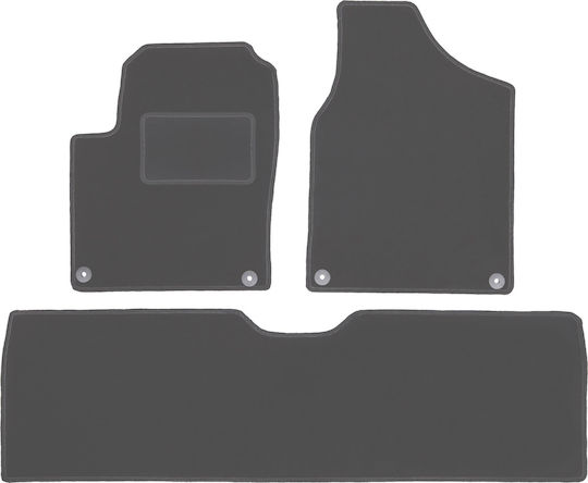 Graphite Car Mats Volkswagen Sharan I Minivan 1995-2010
