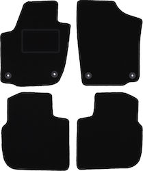 Black Velvet Floor Mats Skoda Praktik Combi Van 2006-2015 Black Velvet Floor Mats Skoda Praktik Combi Van 2006-2015