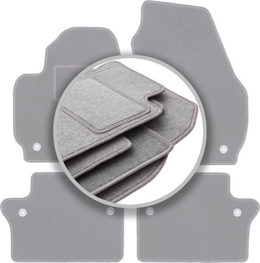 Gray Car Mats for Volvo S80 Ii Sedan 2006-2016