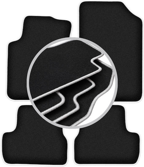 Carlux-silver Car Mats Citroen C3 I Hatchback 2002-2009