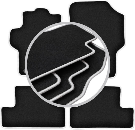 Carlux Silver Car Mats Peugeot 1007 Minivan 2004-2009