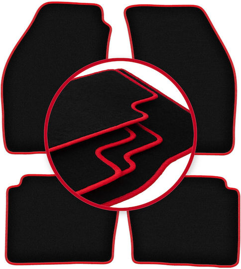 Carlux-red Car Mats Suzuki Baleno I Hatchback Sedan Station Wagon 1995-2007