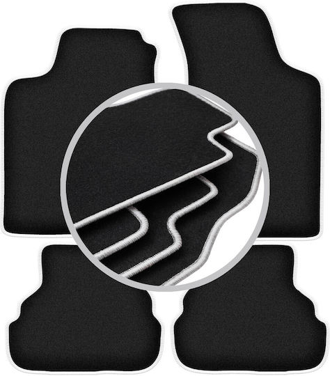 Carlux-silver Car Mats Volkswagen Vento Sedan 1991-1997
