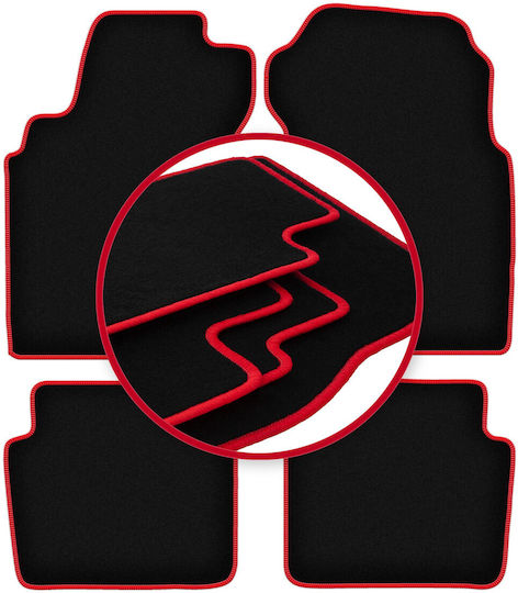 Carlux-red Car Mats Nissan Maxima Iv Sedan 1995-2000