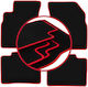 Carlux-red Car Mats Hyundai Sonata Iv Sedan 2005-2010