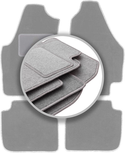 Gray Car Mats Fiat Idea Minivan 2003-2010