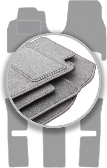 Gray Car Mats for Lancia Phedra 7-Seater 2002-2010