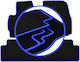 Carlux Blue Car Mats Mazda Premacy II Minivan 2005-2010