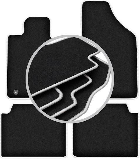 Carlux-Silber Autoteppiche Renault Safrane Liftback 1992-2000