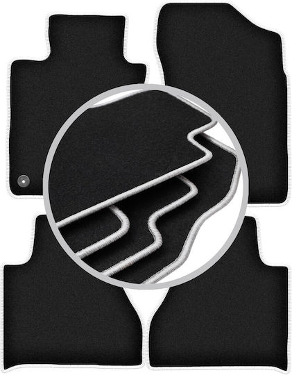 Carlux-silver Car Mats Toyota Hilux Viii Pickup 2015