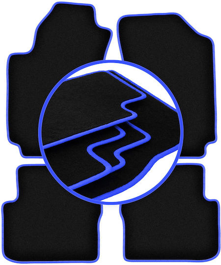 Carlux-blue Car Mats Fiat Stilo Hatchback Station Wagon 2000-2008
