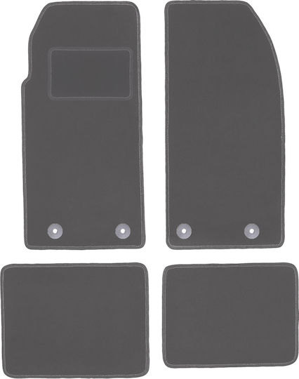 Graphite Car Mats Peugeot 205 Cabrio 1983-1998