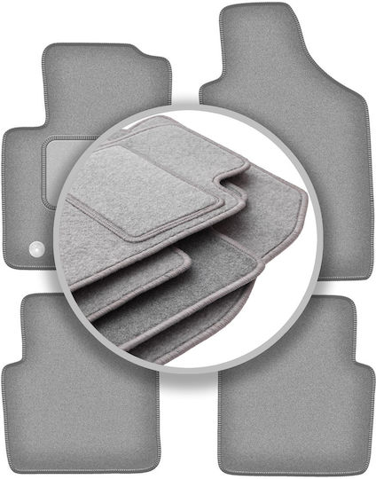 Graue Autoteppiche Ford Ka Mk2 Fl Hatchback 2012-2018