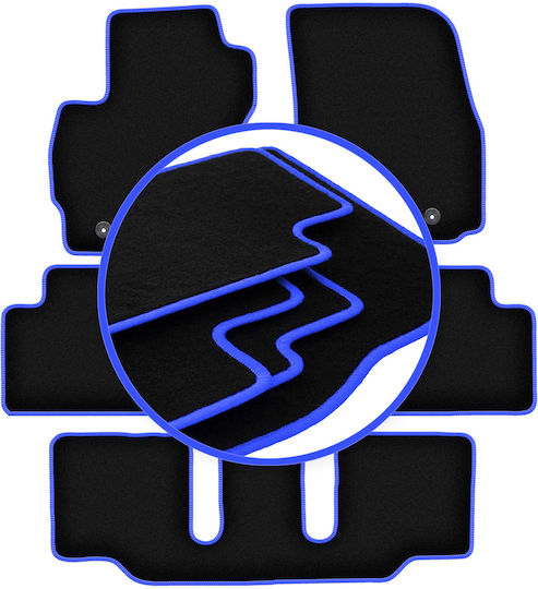 Carlux Blue Car Mats Mazda Premacy II 7 Seater 2005-2010