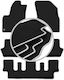 Carlux-Silber Autoteppiche Citroen C4 Grand Picasso 7-Sitzer 2006-2013