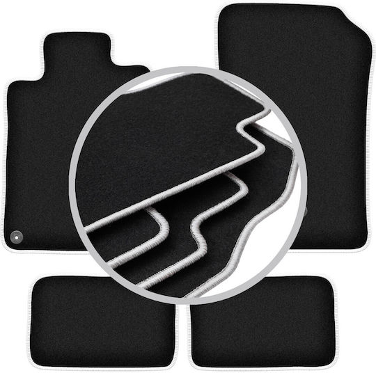 Carlux Silver Car Mats Mercedes-Benz SL R129 Roadster 1998-2002