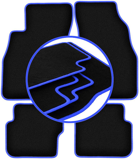 Covorașe auto Carlux-albastre pentru Fiat Punto Evo Hatchback 2009-2012
