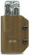 Kydex Sheath Leatherman Free P4 Cf-brown Clip & Carry