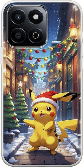 Weihnachtscartoons Pikachu Honor 200 Smart 5G Flexible TPU Transparent Silikon