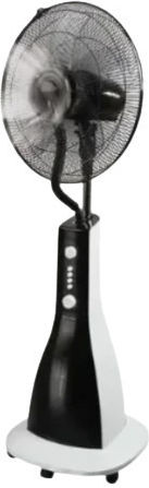 Hoomei Misting Fan 90W with 40cm Diameter Remote Control Black